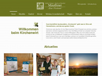 kirchenwirt-wies.at Webseite Vorschau