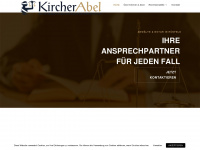 kircher-abel.de Webseite Vorschau