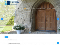 kirchgemeinde-luesslingen.ch Webseite Vorschau
