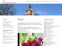 kirchgemeinde-messen.ch Webseite Vorschau