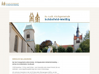 kirchgemeinde-schoenfeld-weissig.de Webseite Vorschau