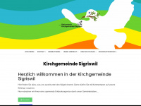 kirchgemeindesigriswil.ch Webseite Vorschau