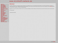 kirchhoff-nieheim.de Webseite Vorschau