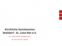 kirchliche-sozialstation-sst.de Webseite Vorschau