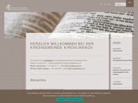 kirchlinda.ch Webseite Vorschau