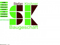 kirchner-baugeschaeft.de Webseite Vorschau