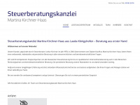 kirchner-haas.de Webseite Vorschau
