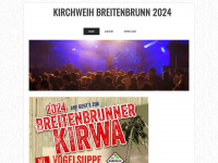 kirchweih-breitenbrunn.de Webseite Vorschau