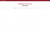 kirnbachschule-tuebingen.de Webseite Vorschau