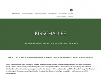 kirschallee.at Webseite Vorschau