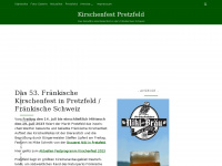 kirschenfest-pretzfeld.de Webseite Vorschau
