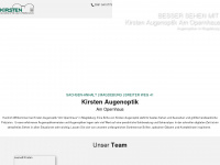 kirsten-optik.de Webseite Vorschau