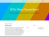 kita-haus-kunterbunt.de Webseite Vorschau