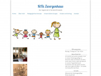 kita-zwergenhaus.de Webseite Vorschau
