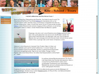 kite-kurse.de Webseite Vorschau