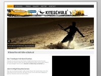 kite-schule.at Webseite Vorschau