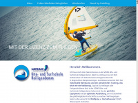 kite-undsurfschuleheiligendamm.de Webseite Vorschau