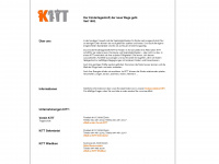 kitt.ch Webseite Vorschau