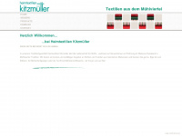 kitzmueller.at Webseite Vorschau