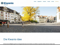 kiwanis-sg.ch Webseite Vorschau