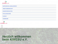 kiwebu.de Webseite Vorschau