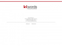 kiwords.de Webseite Vorschau
