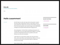 kizu.de Webseite Vorschau