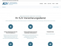 kjv-versicherungsdienst.de Webseite Vorschau