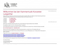 kk-langenthal.ch Webseite Vorschau