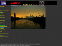 klaboe.de Webseite Vorschau