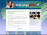 klaerungshilfe.at Webseite Vorschau