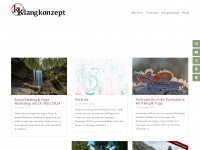 klangkonzept.ch Webseite Vorschau