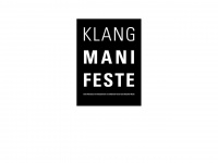 Klangmanifeste.at