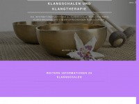 klangschale.ch Webseite Vorschau
