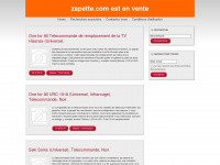zapette.com Webseite Vorschau