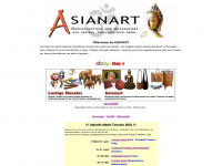 asianart.de Webseite Vorschau