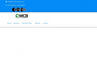 mcb-international.com Webseite Vorschau
