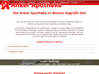 apotheke-buesum.de Webseite Vorschau