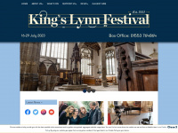kingslynnfestival.org.uk Webseite Vorschau
