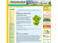 dithmarschen-info.de Webseite Vorschau