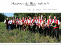 klasbachtaler.de Webseite Vorschau