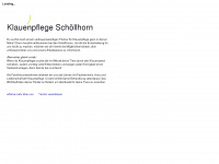 klauenpflege-schoellhorn.de Webseite Vorschau