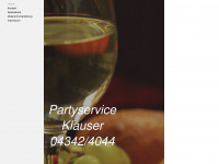 Klauser-partyservice.de
