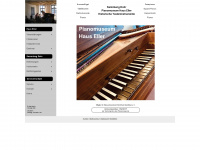 klavichord.de Webseite Vorschau
