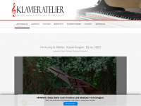 klavieratelier.de Webseite Vorschau