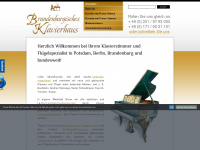 klaviere-in-potsdam.de Webseite Vorschau