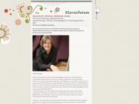 klavierforum-ffm.de Webseite Vorschau