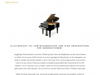 klavierhaus-fiedler.at Webseite Vorschau