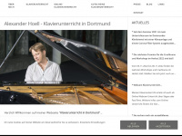 klavierlehrer-dortmund.de Webseite Vorschau