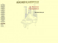 klavierpodium-muenchen.de Webseite Vorschau